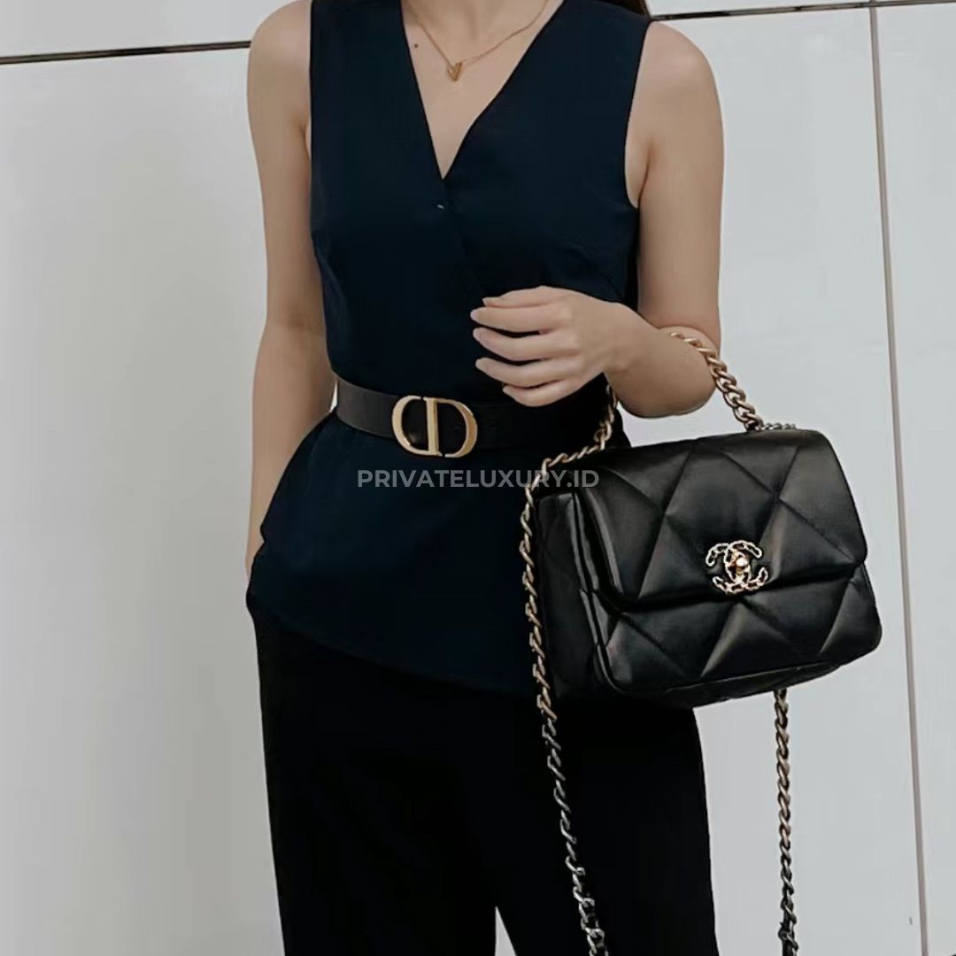 Small Chanel 19 Handbag