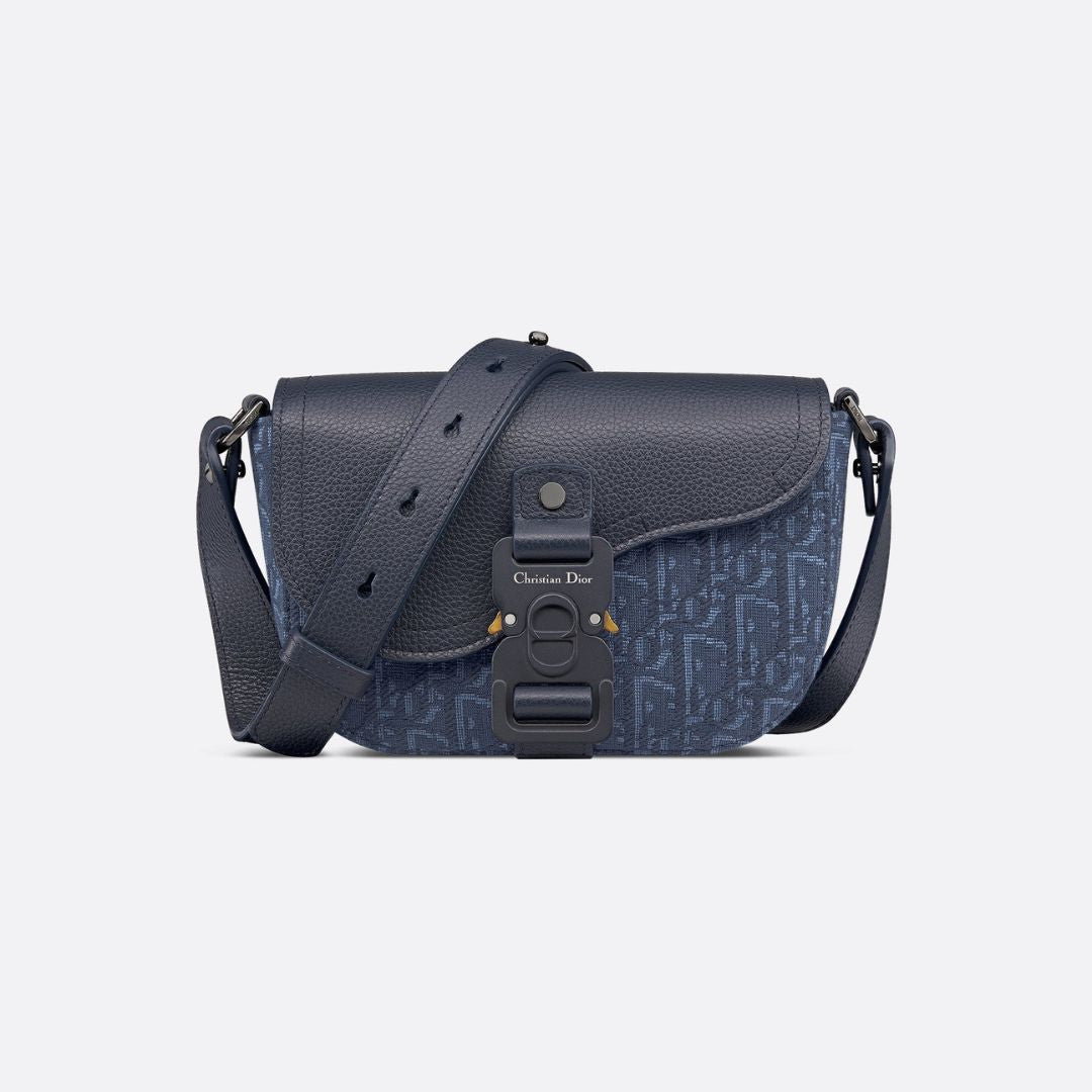 Mini Saddle Messenger Bag with Flap