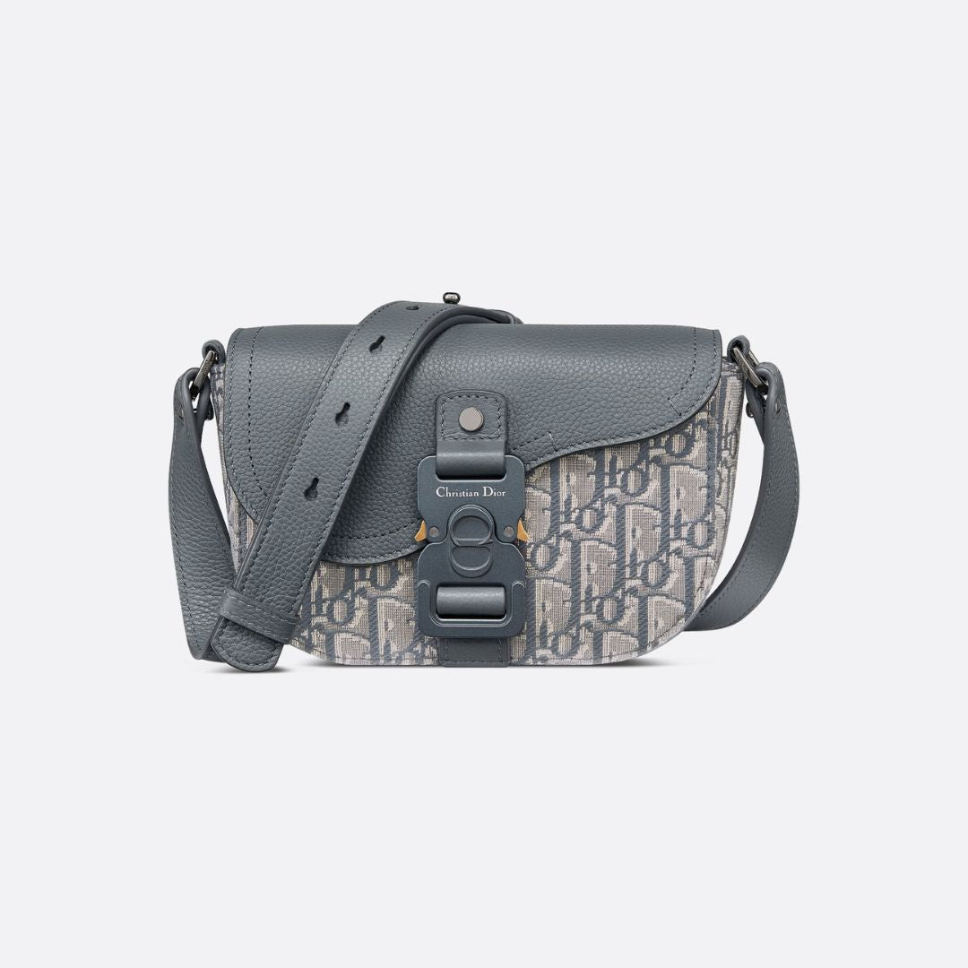 Mini Saddle Messenger Bag with Flap