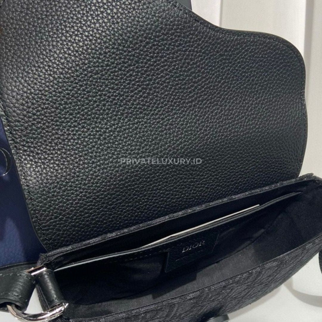 Mini Saddle Messenger Bag with Flap