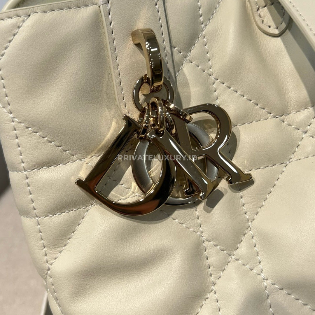 Small Dior Toujours Vertical Tote Bag