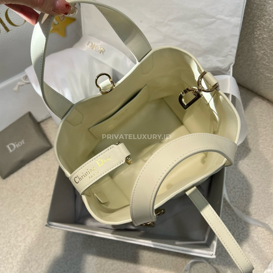 Small Dior Toujours Vertical Tote Bag