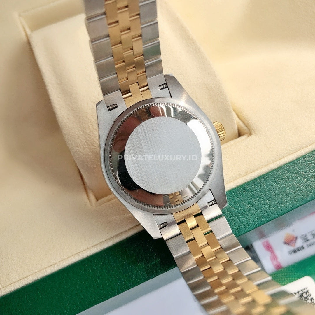 Datejust 31 - 278273G Champagne Diamonds Jubilee Steel-YG