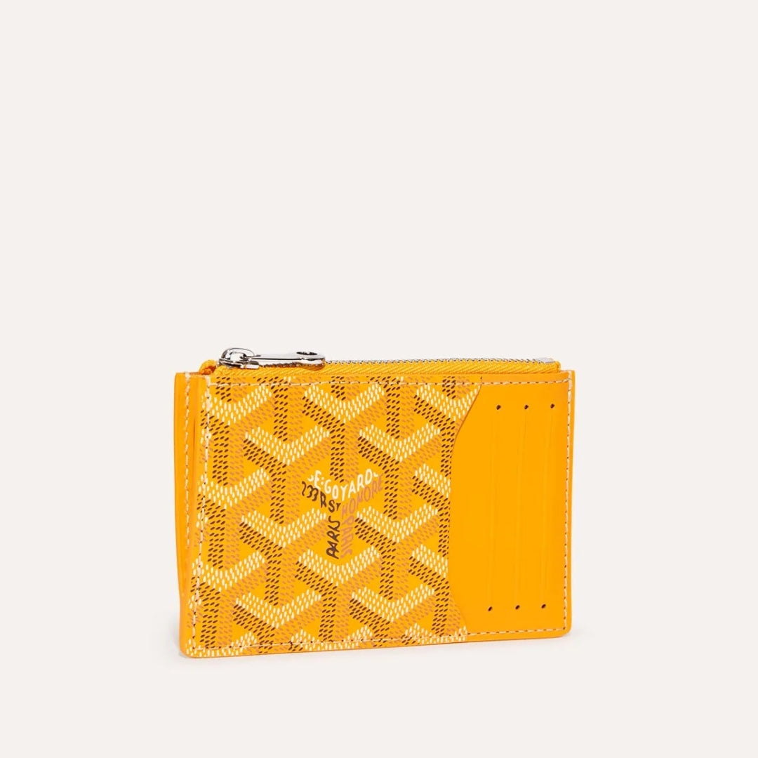 Bourbon Zipped Card Holder
