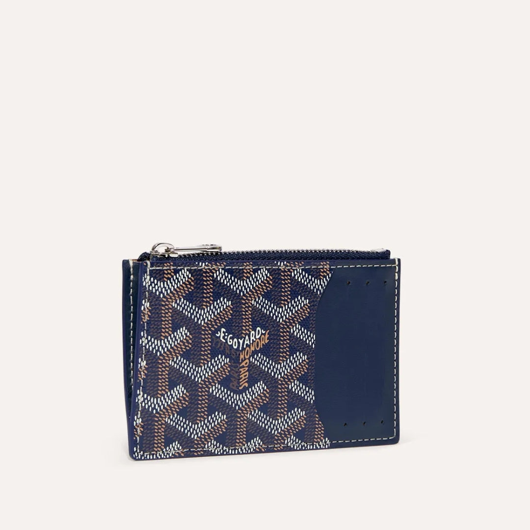 Bourbon Zipped Card Holder