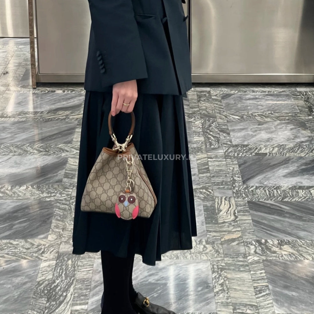 GG Emblem Small Bucket Bag