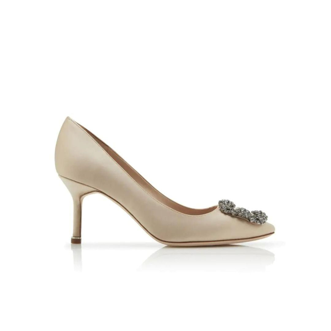 Hangisi 70 Satin Pumps