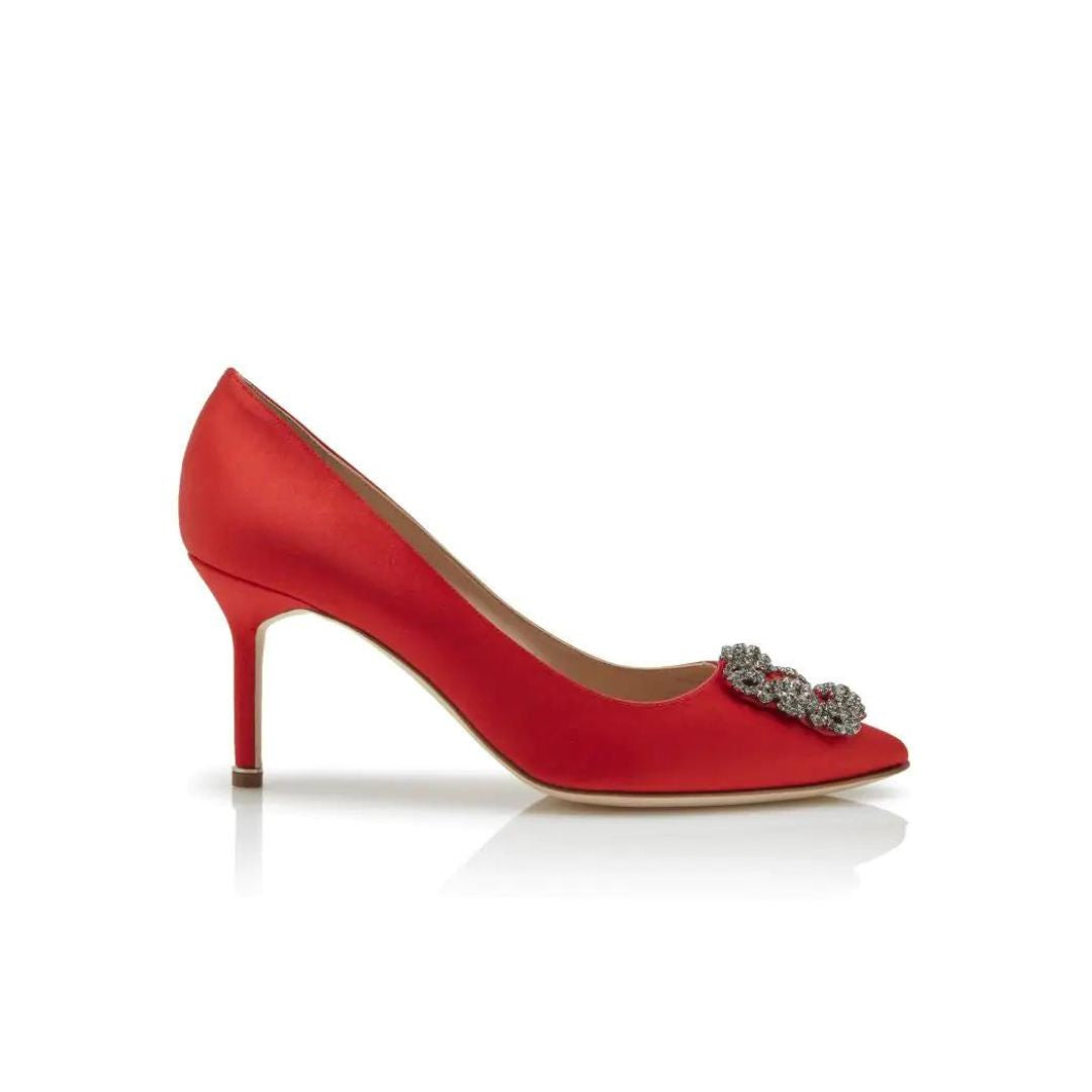 Hangisi 70 Satin Pumps