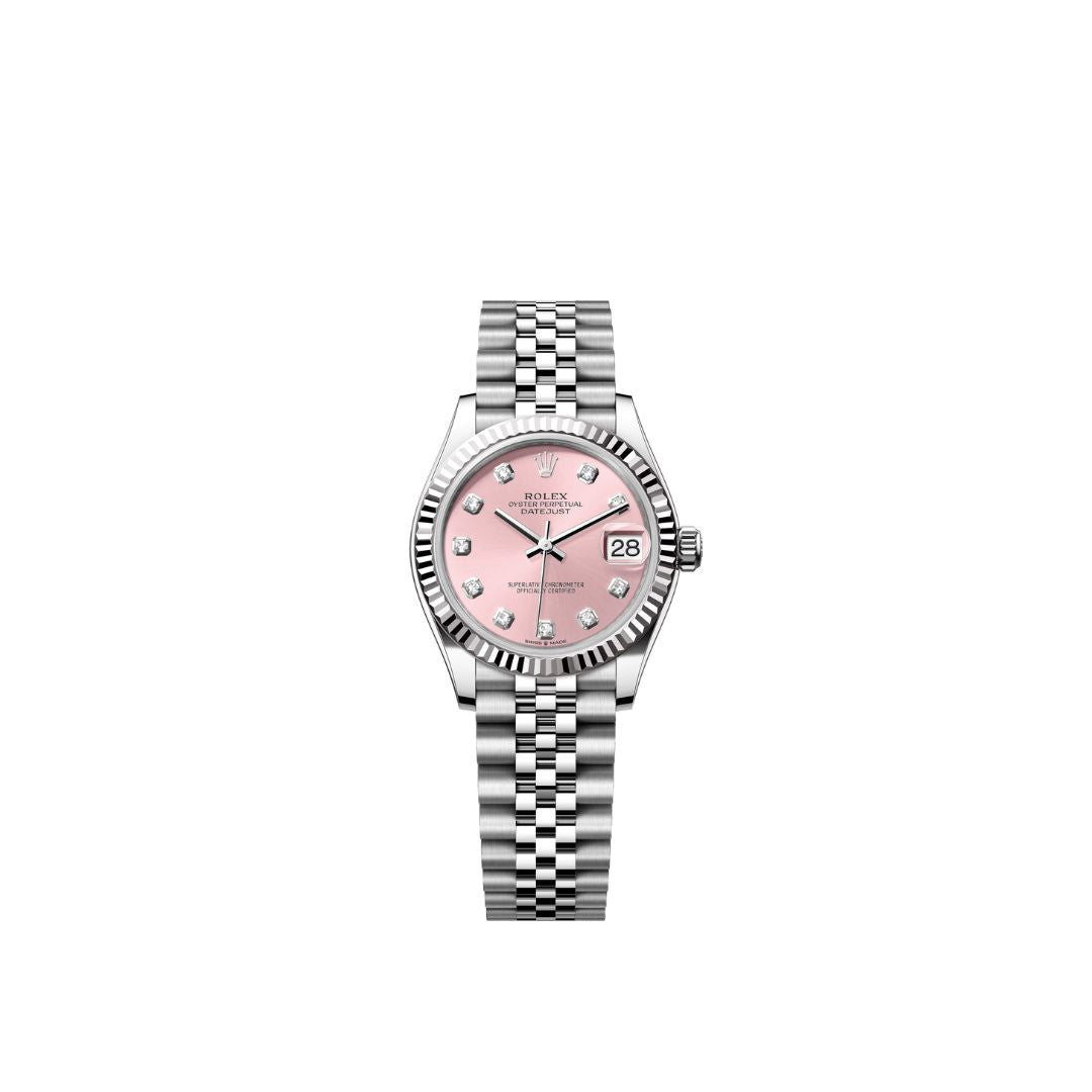 Datejust 31 - 278274G Pink Diamonds Jubilee Steel