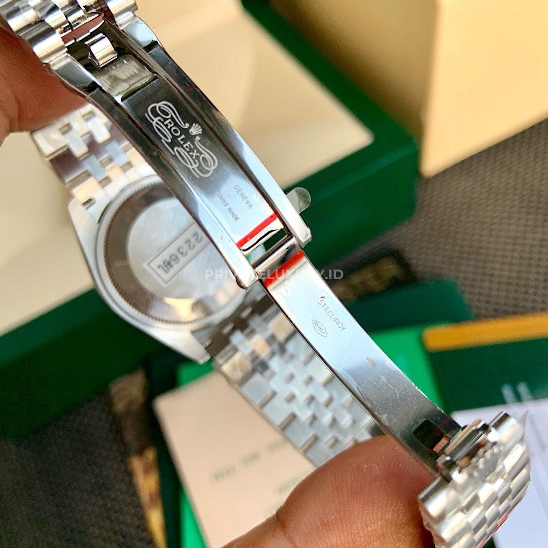 Datejust 31 - 278274G Pink Diamonds Jubilee Steel