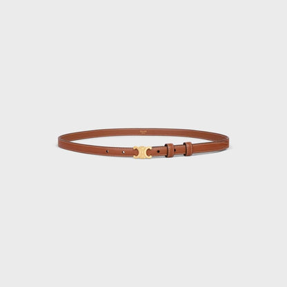 Teen Triomphe Belt in Natural Calfskin