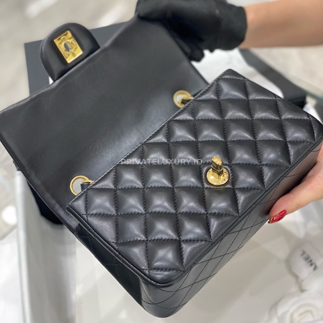 Mini Rectangle Classic Handbag Lambskin