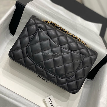 Mini Rectangle Classic Handbag Lambskin