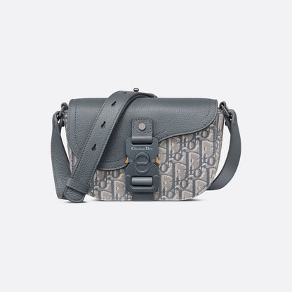 Mini Saddle Messenger Bag with Flap