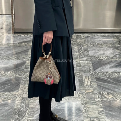 GG Emblem Small Bucket Bag