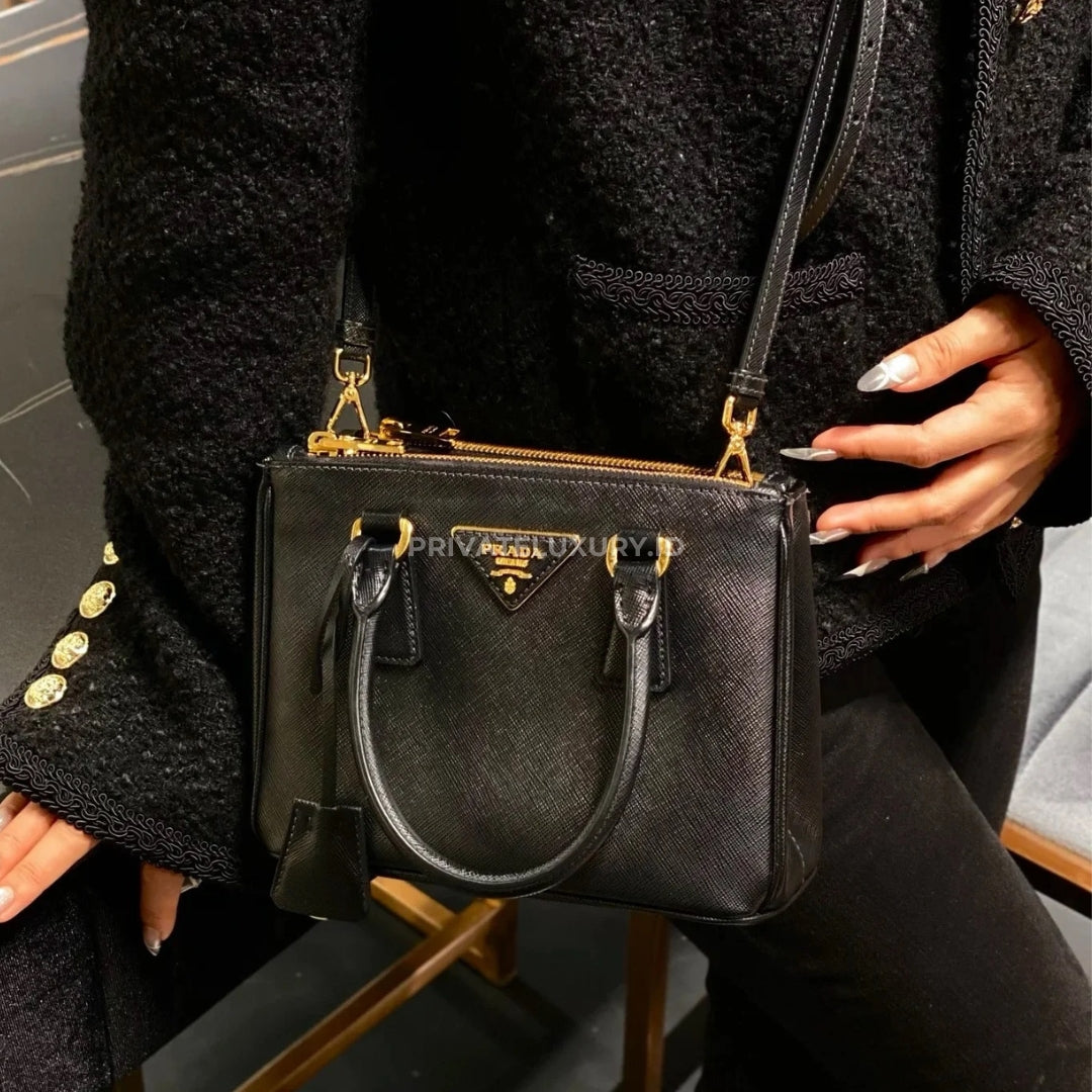 Small Prada Galleria Saffiano Leather Bag