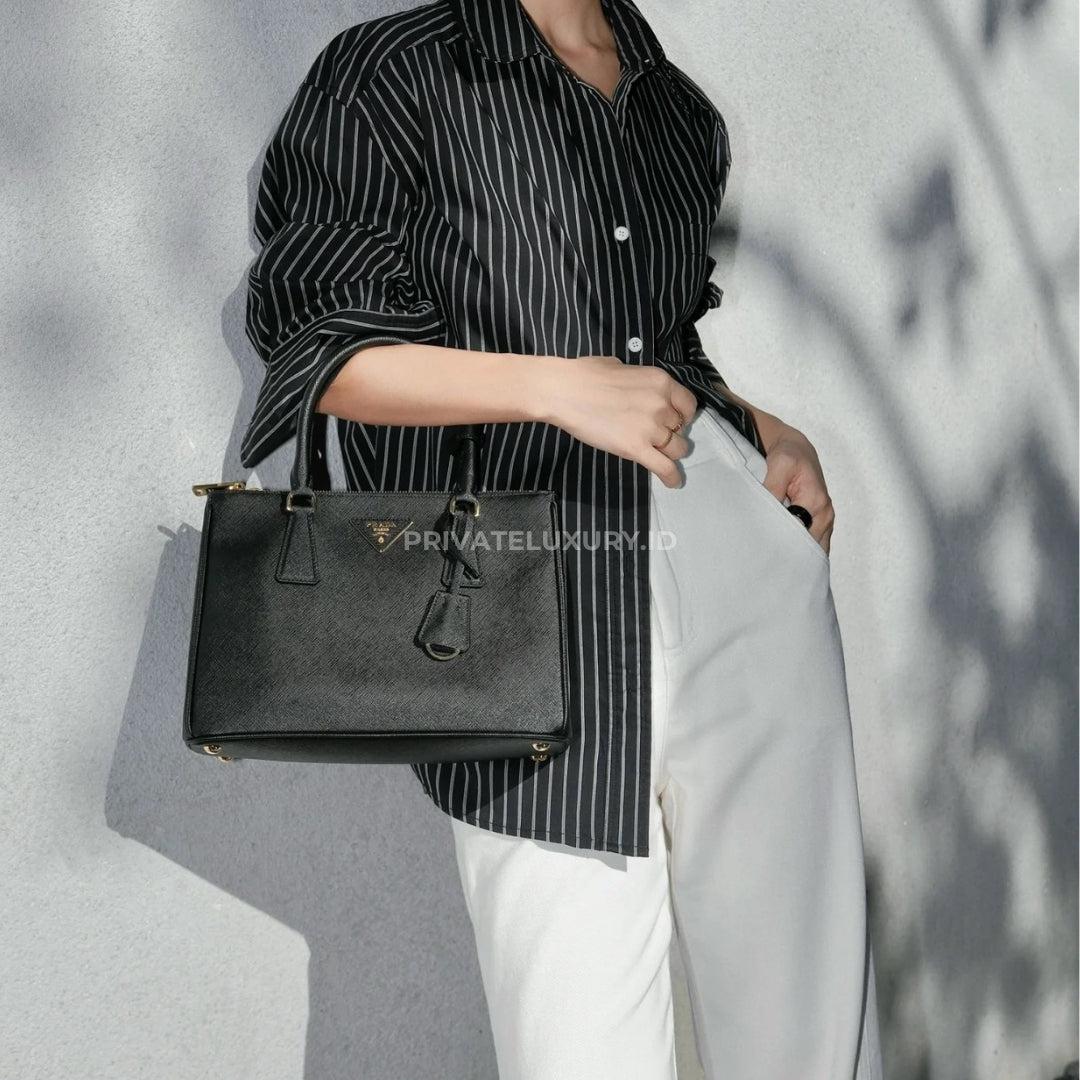 Small Prada Galleria Saffiano Leather Bag