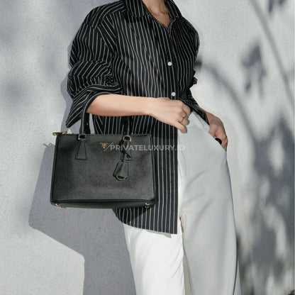 Small Prada Galleria Saffiano Leather Bag