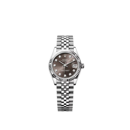 Datejust 31 - 278274G Dark Grey Diamonds Jubilee Steel