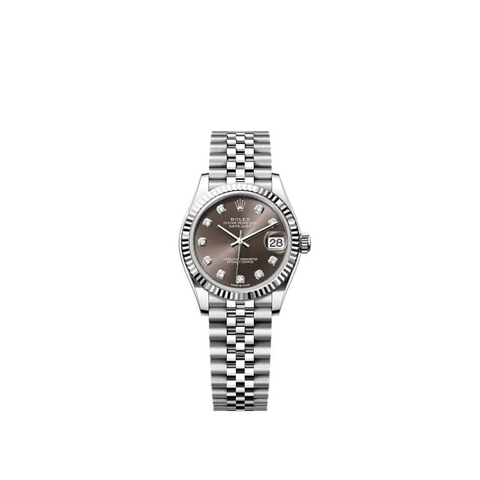 Datejust 31 - 278274G Dark Grey Diamonds Jubilee Steel
