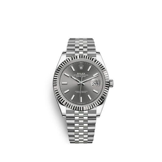 Datejust 41 - 126334 Grey Index Jubilee Steel