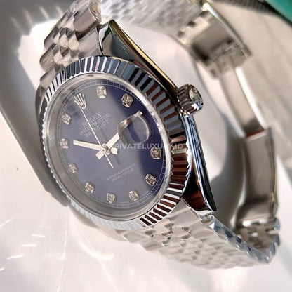Datejust 41 - 126334G Blue Diamonds Jubilee Steel
