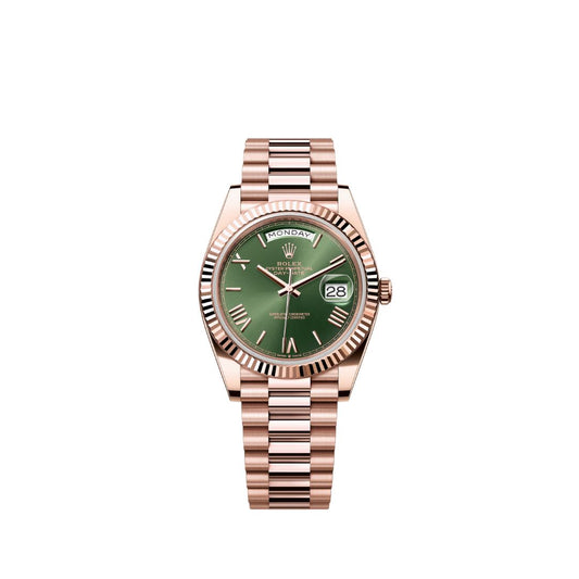 Daydate 40 - 228235 President Green Roman-RG